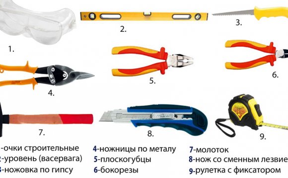 для монтажа гипсокартона